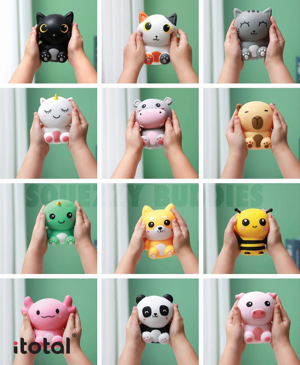 Squishy Squeezy Buddies - Itotal