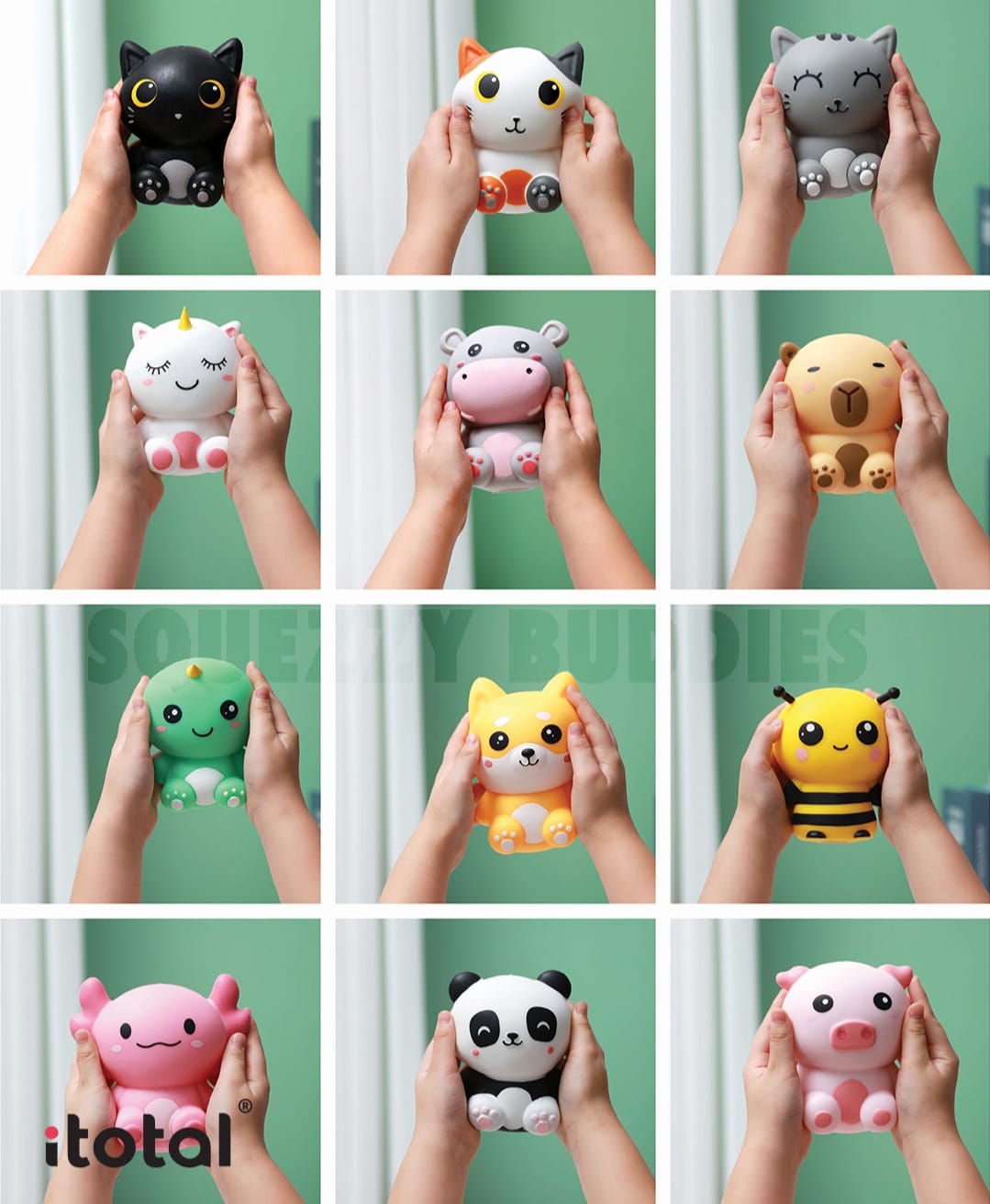 Squishy Squeezy Buddies - Itotal