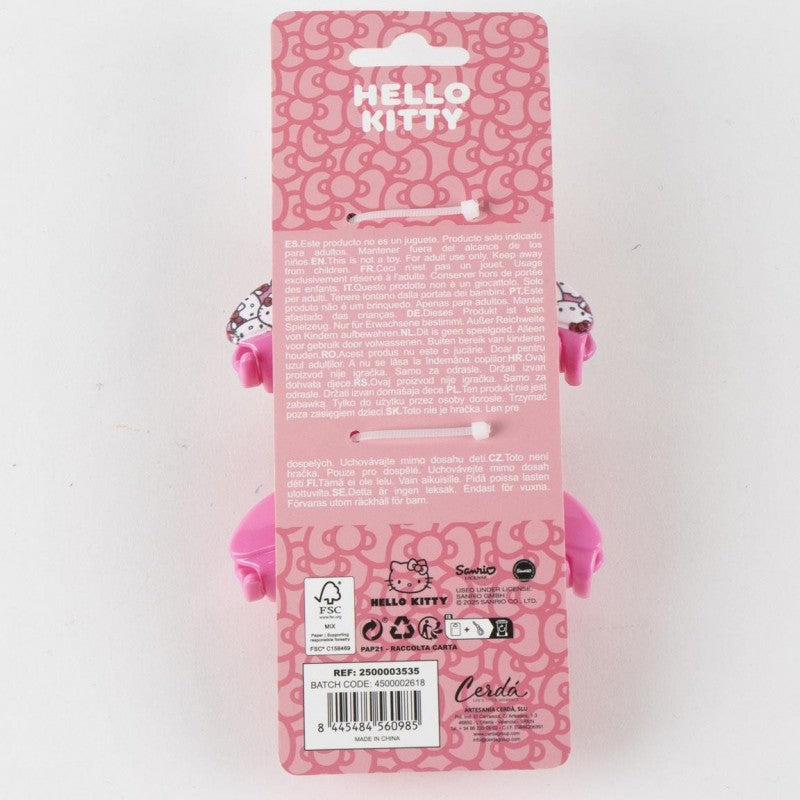 Set 2 Moschettoni per capelli - Hello Kitty