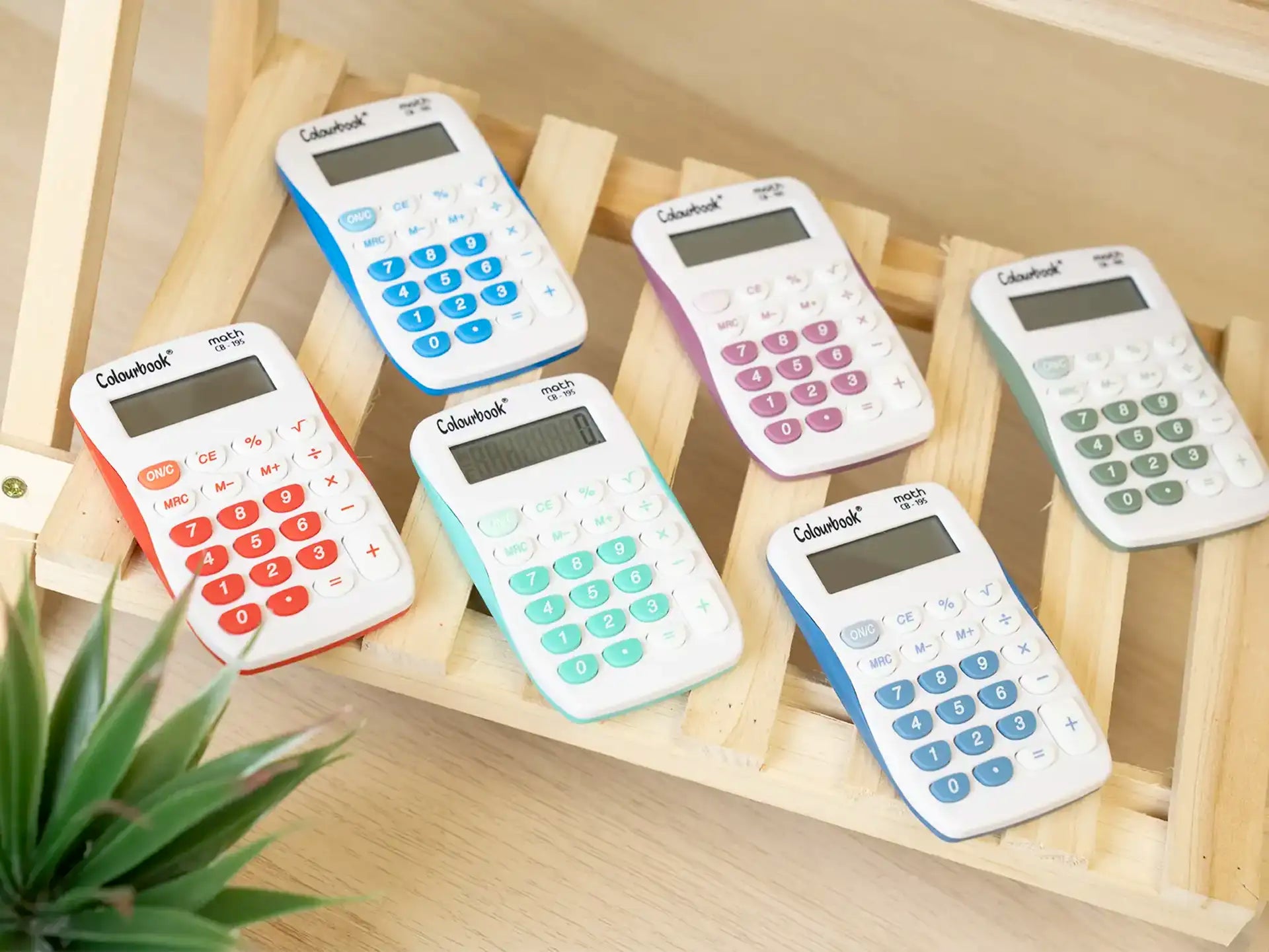 Calcolatrice tascabile 8 cifre MATH CB-195 - Colourbook