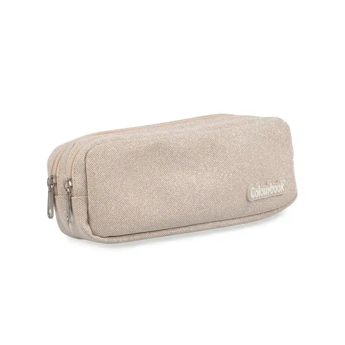 Astuccio 2 zip Glitter - Colourbook