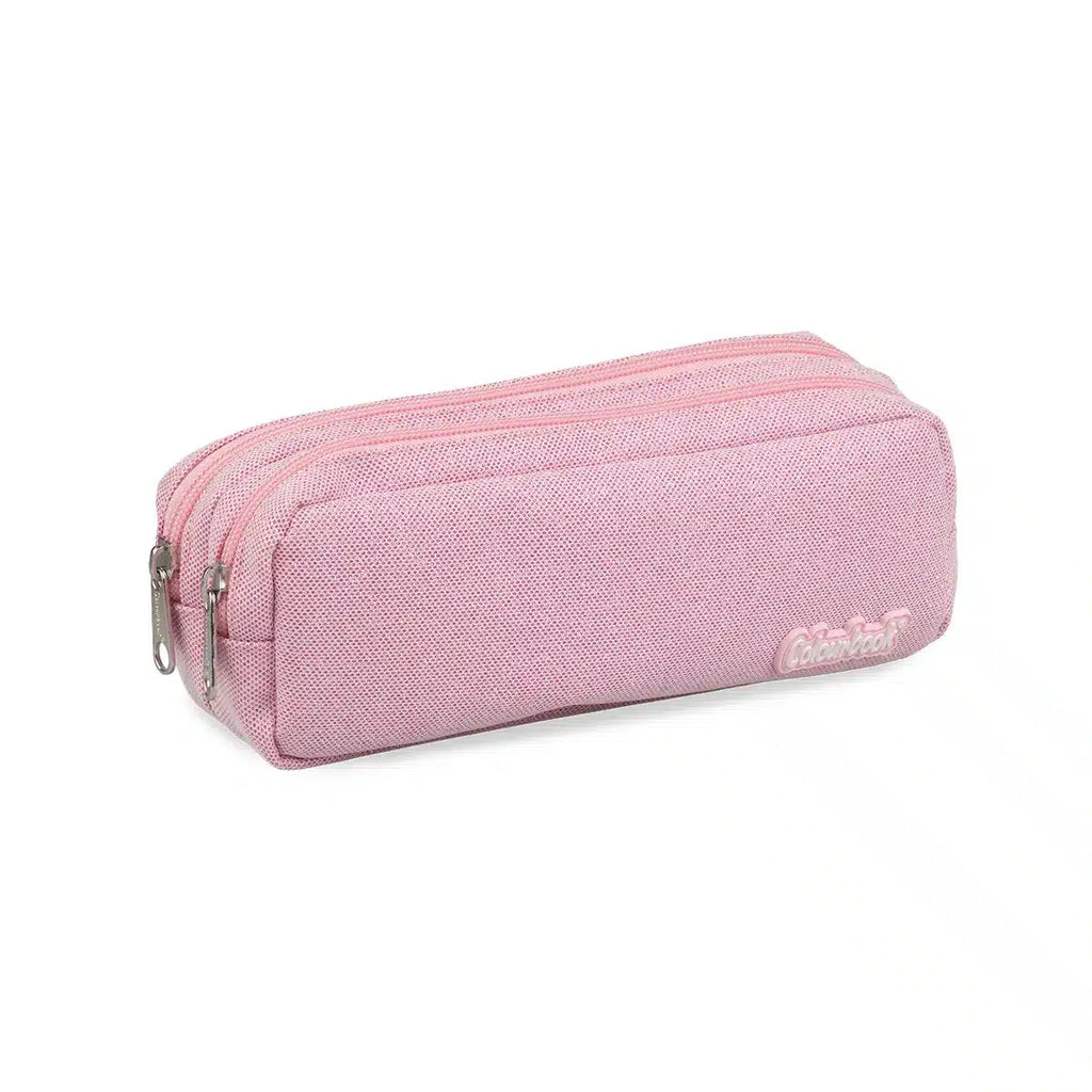 Astuccio 2 zip Glitter - Colourbook