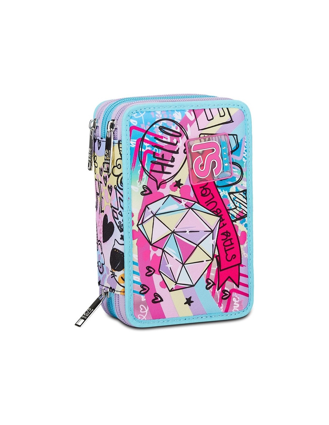 ASTUCCIO 3 ZIP SJ GIRL COLORJAM
