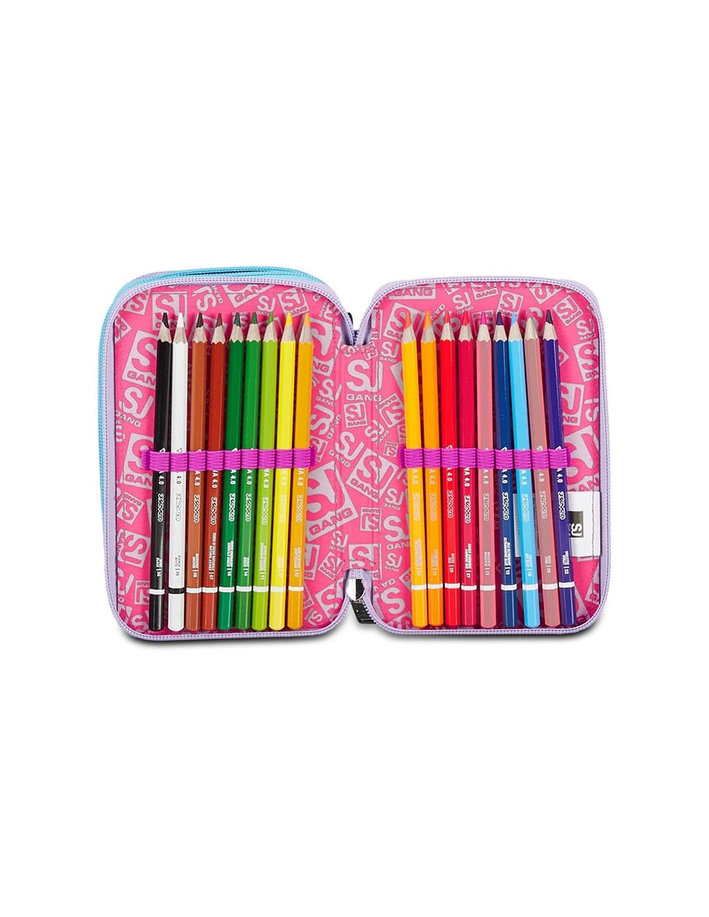ASTUCCIO 3 ZIP SJ GIRL COLORJAM