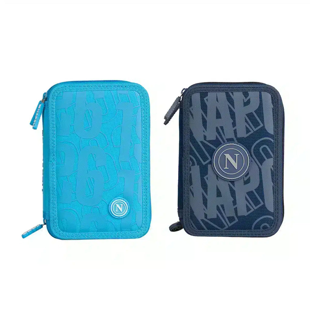 Astuccio 3 zip SSC Napoli - Colourbook