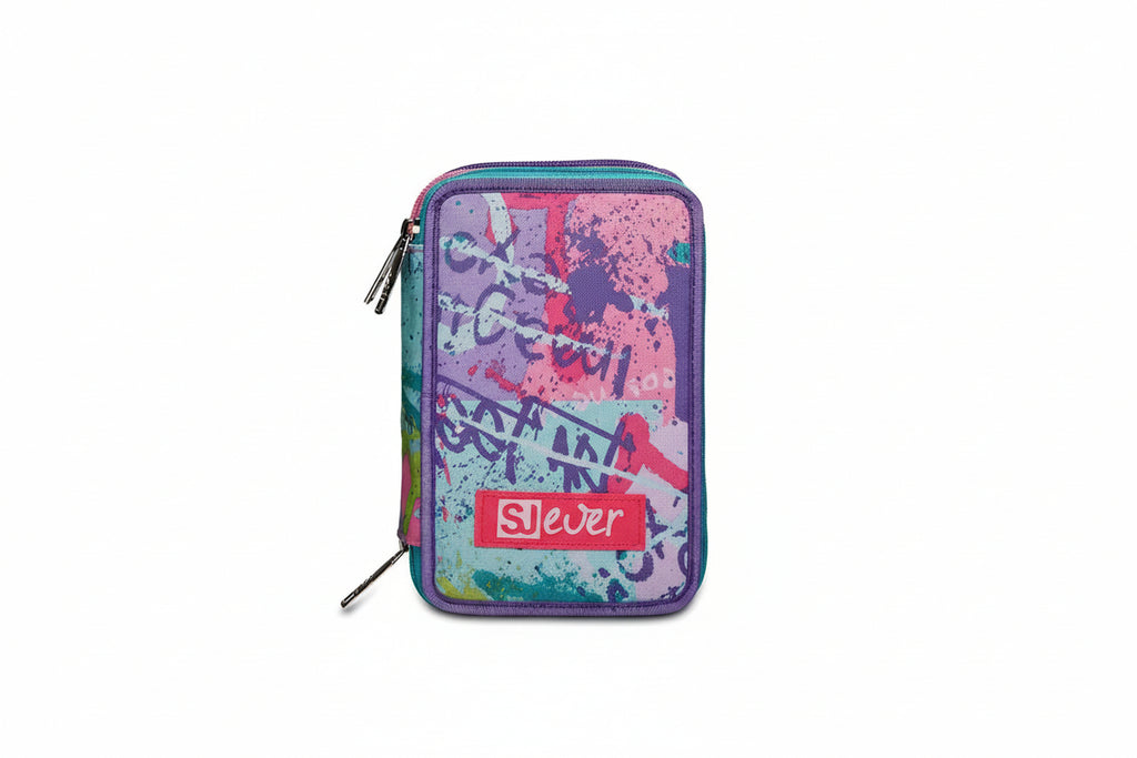 Astuccio scuola 3 zip Ever Switie Girl SJ Seven