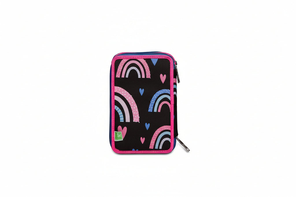 Astuccio scuola 3 zip Ever Wingly Girl SJ Seven