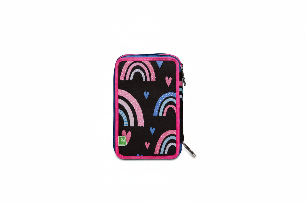 Astuccio scuola 3 zip Ever Wingly Girl SJ Seven