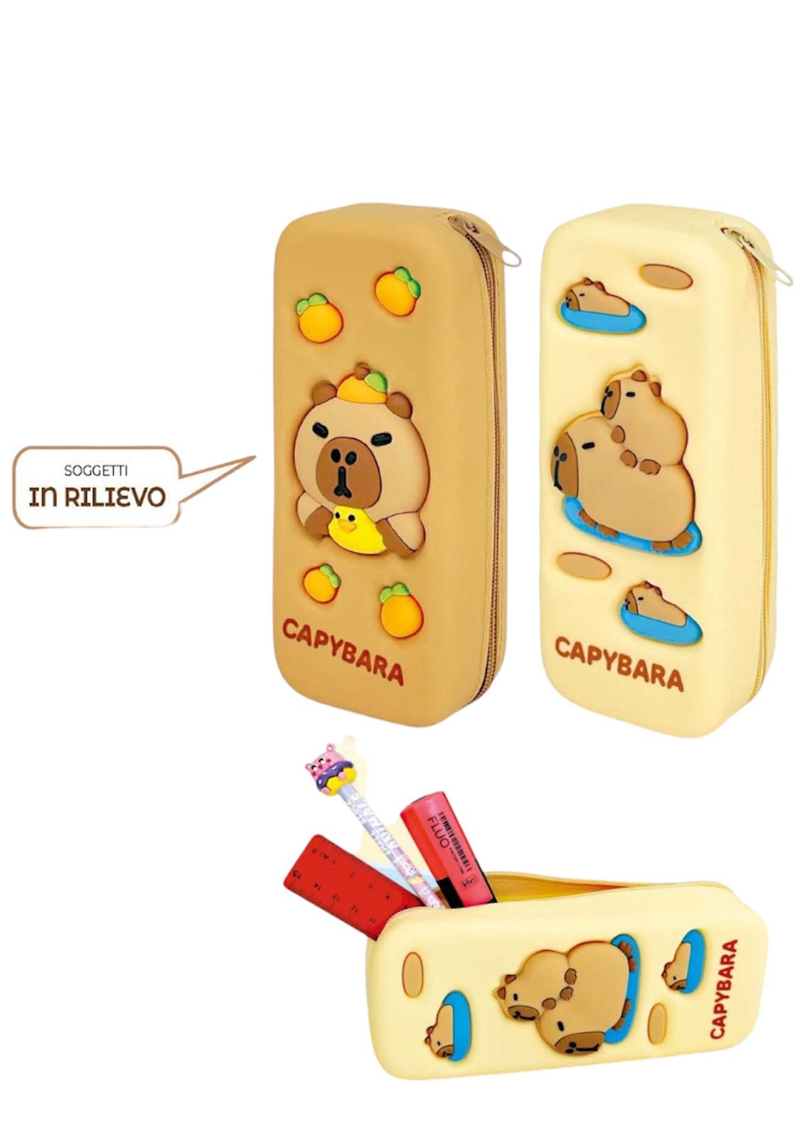 Astuccio in silicone Capibara - Lebez