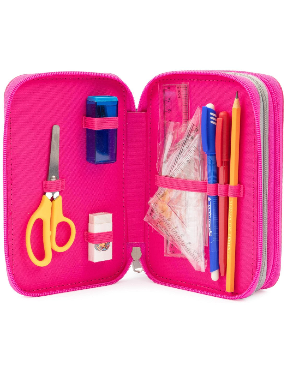 Astuccio 3 zip Barbie - Giochi preziosi