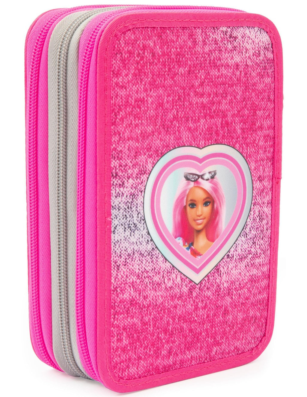 Astuccio 3 zip Barbie - Giochi preziosi