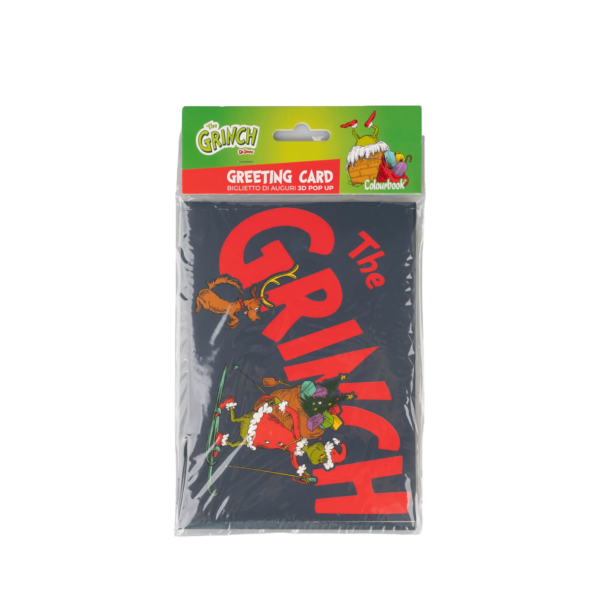 Biglietto d’auguri Pop-Up 3D The Grinch – 17x12cm – Gift