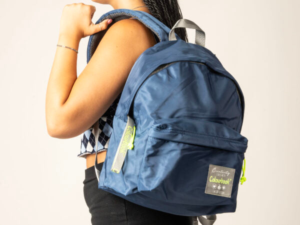 Zaino Satin – Blue - Colourbook