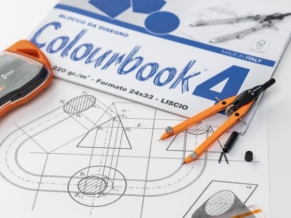 Blocco da disegno C4 24x33 - Colourbook