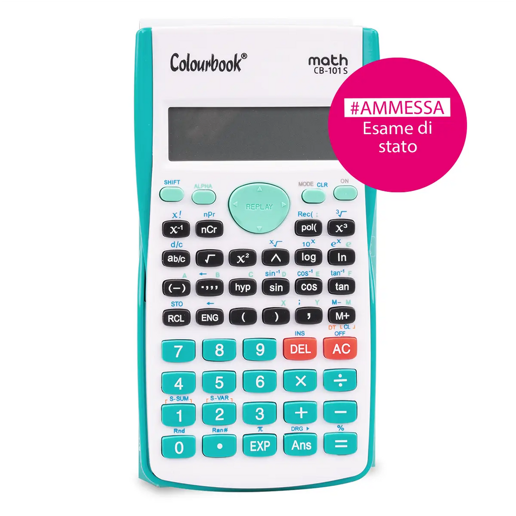 Calcolatrice scientifica MATH CB-101 S - Colourbook