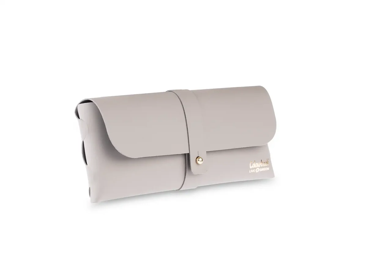 Pochette con cordoncino Live Green - Colourbook