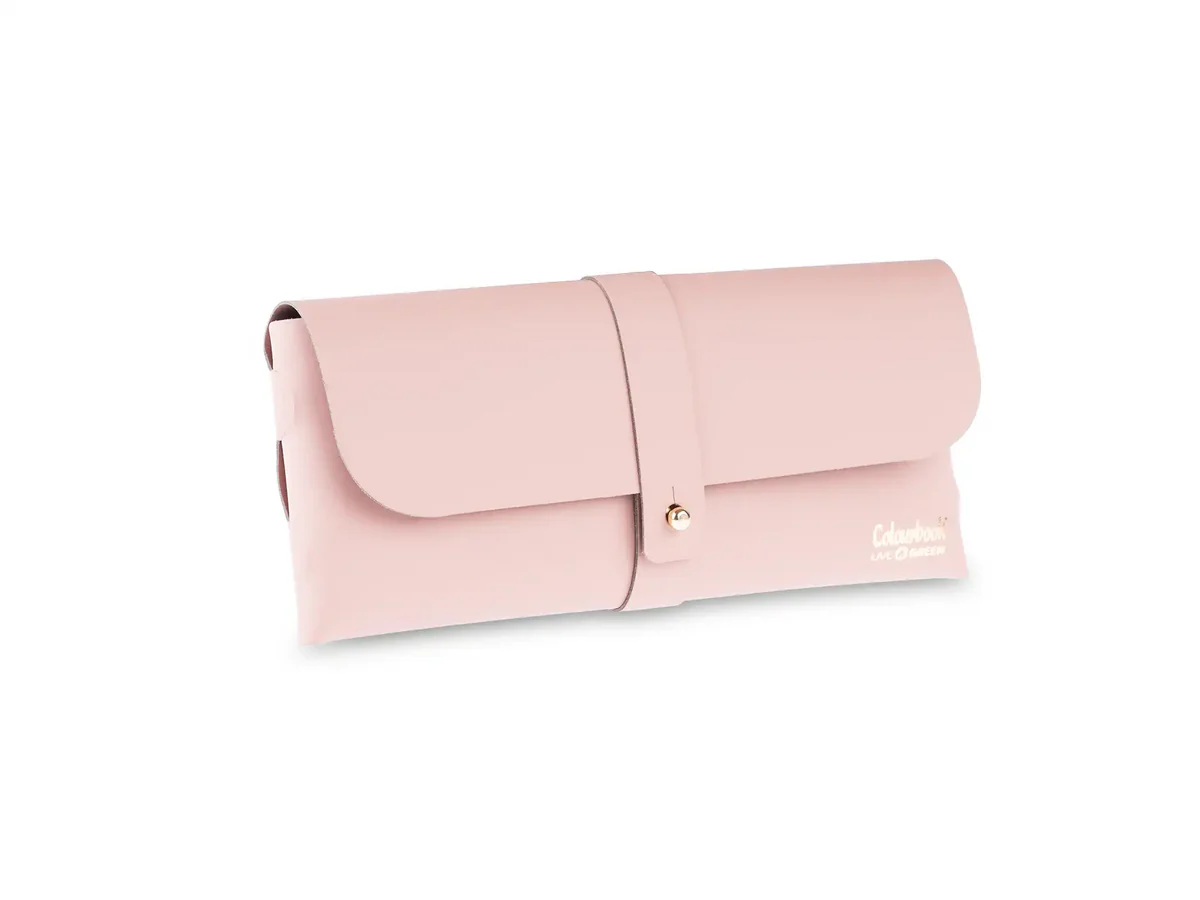 Pochette con cordoncino Live Green - Colourbook