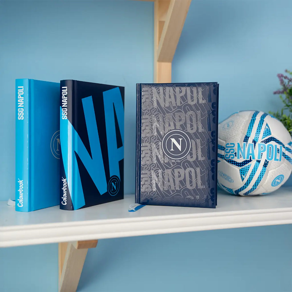 Diario scuola SSC Napoli 2026-27 non datato - Colourbook