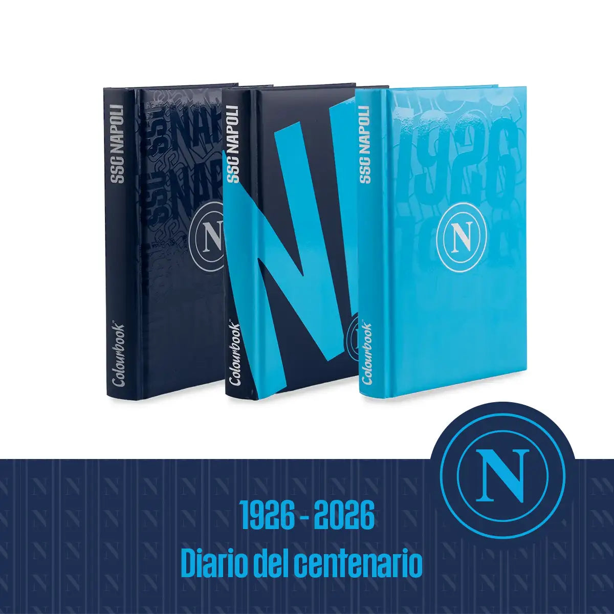Diario scuola SSC Napoli 2026-27 non datato - Colourbook