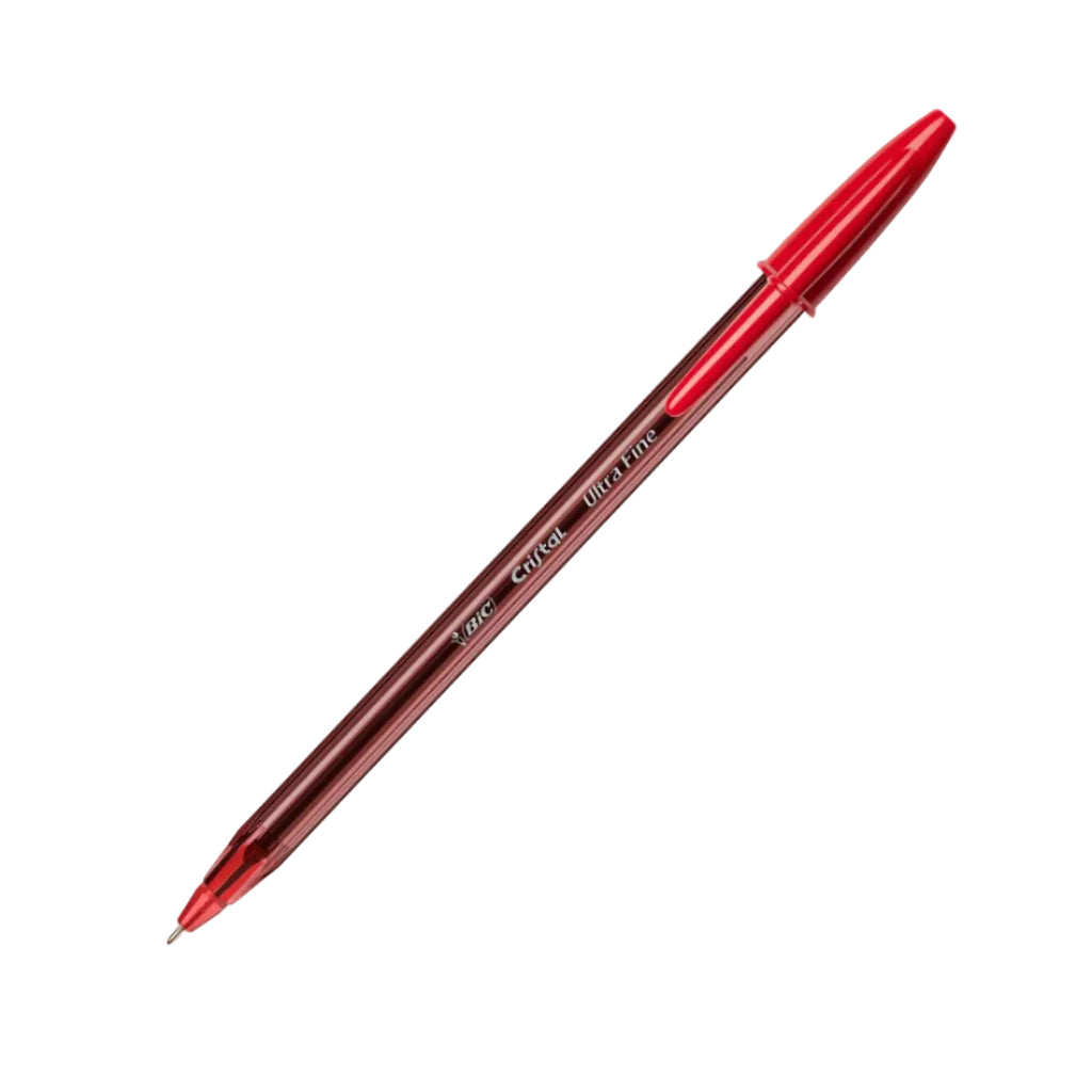 Bic Cristal Exact Ultra Fine Punta Ago -  ROSSA