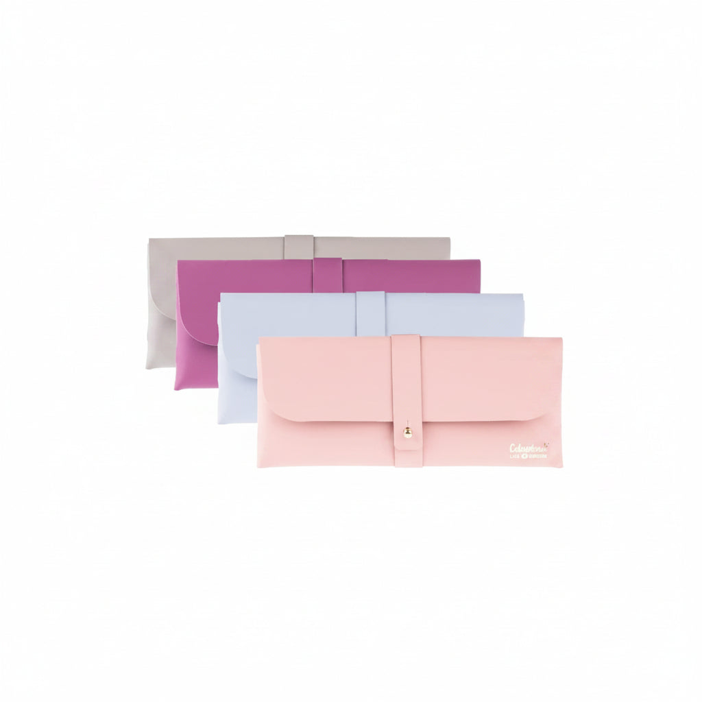 Pochette con cordoncino Live Green - Colourbook