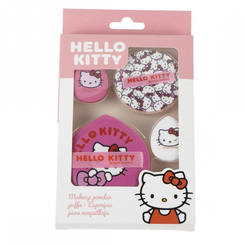 Set Spugnette Puff Make Up - Hello Kitty