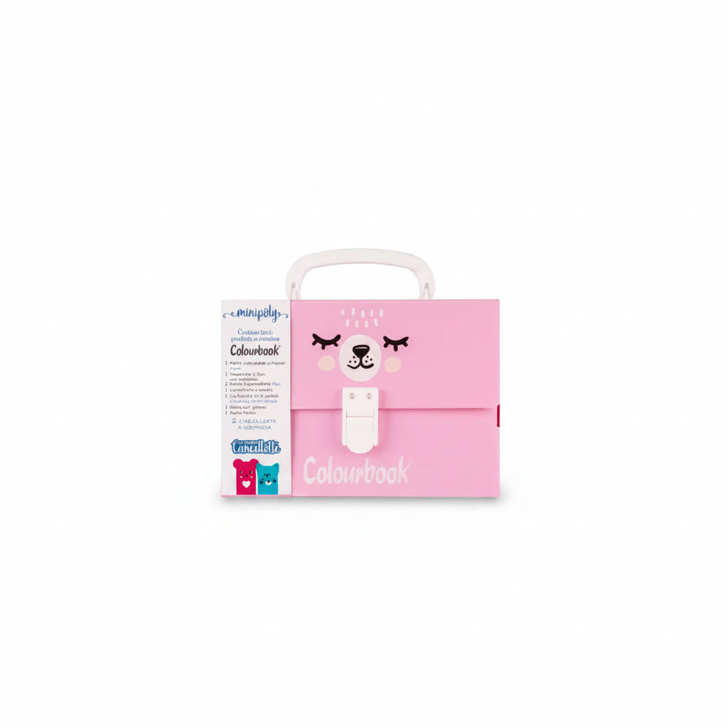 Minipoly Mini valigetta con accessori - Colourbook