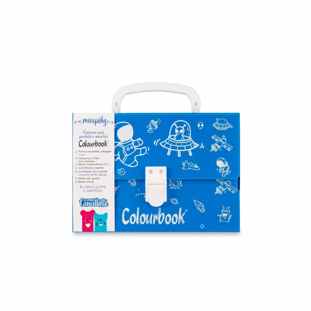 Minipoly Mini valigetta con accessori - Colourbook