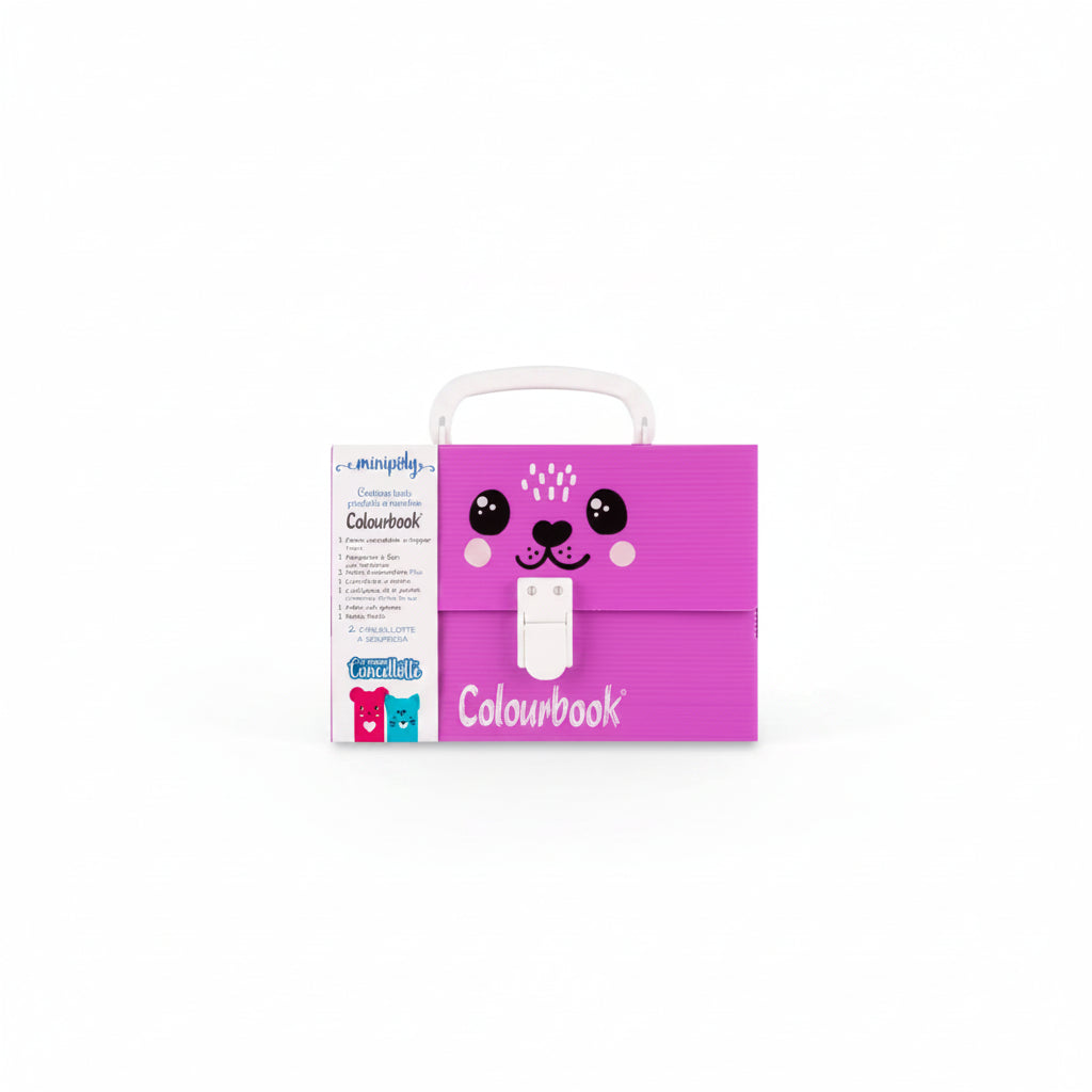 Minipoly Mini valigetta con accessori - Colourbook