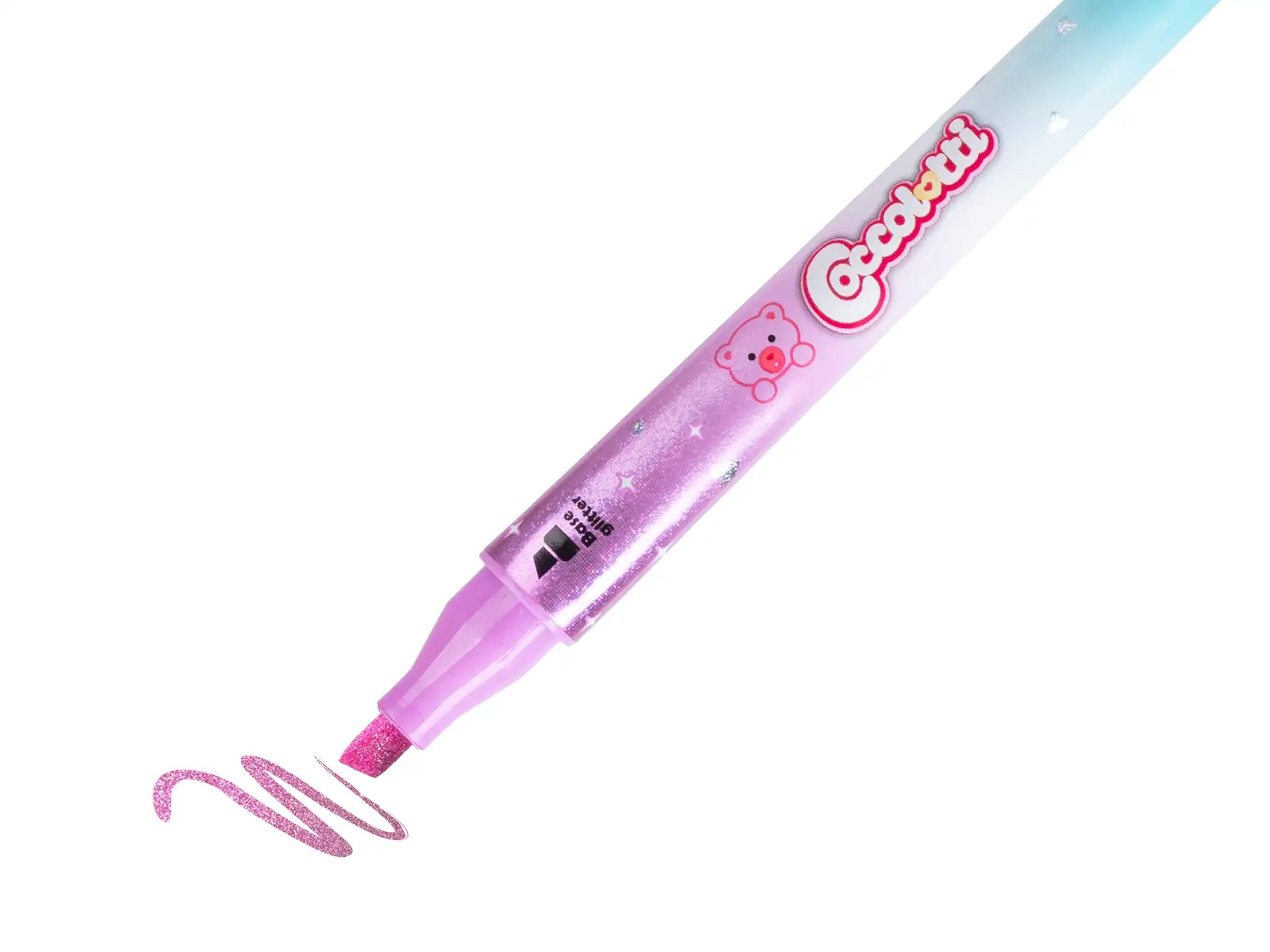 Set 3 evidenziatori doppia punta Duo Tone Coccolotti - Colourbook