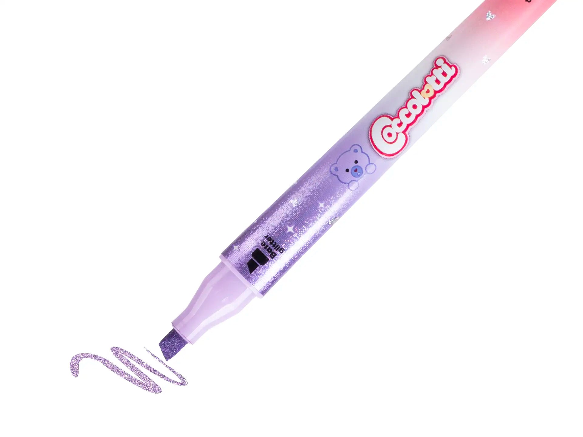 Set 3 evidenziatori doppia punta Duo Tone Coccolotti - Colourbook