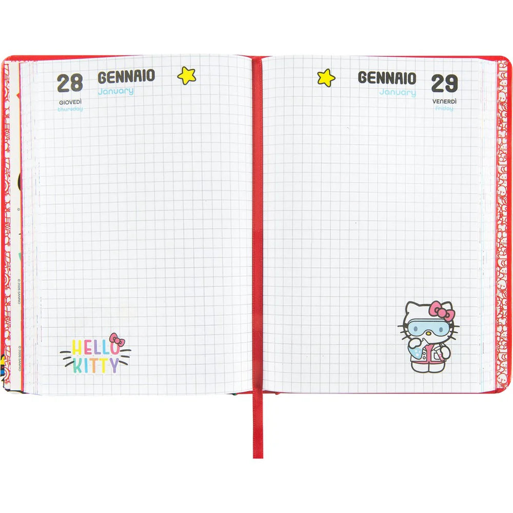 Diario Scuola 2026-2027 Ufficiale Hello Kitty