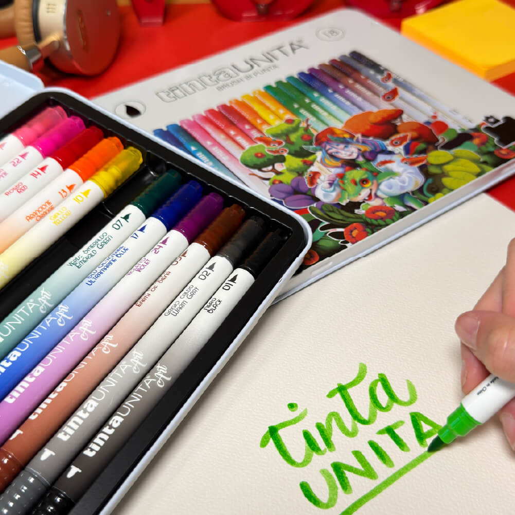 Metal Box Brush Fraffrog Special Edition - TintaUNITA