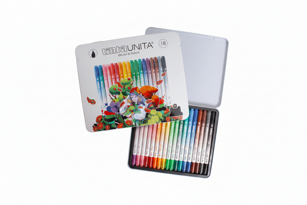 Metal Box Brush Fraffrog Special Edition - TintaUNITA