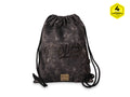 Sacca con coulisse Geolier Black Denim - Colourbook