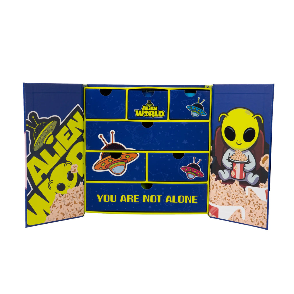 Gift Box Alien World – Mystery Box con 7 sorprese di cancelleria e gadget