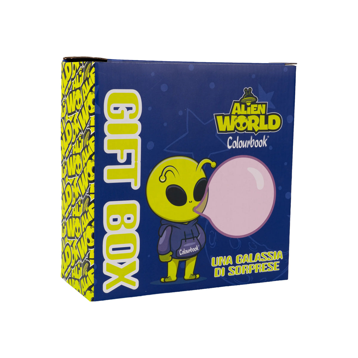 Gift Box Alien World – Mystery Box con 7 sorprese di cancelleria e gadget