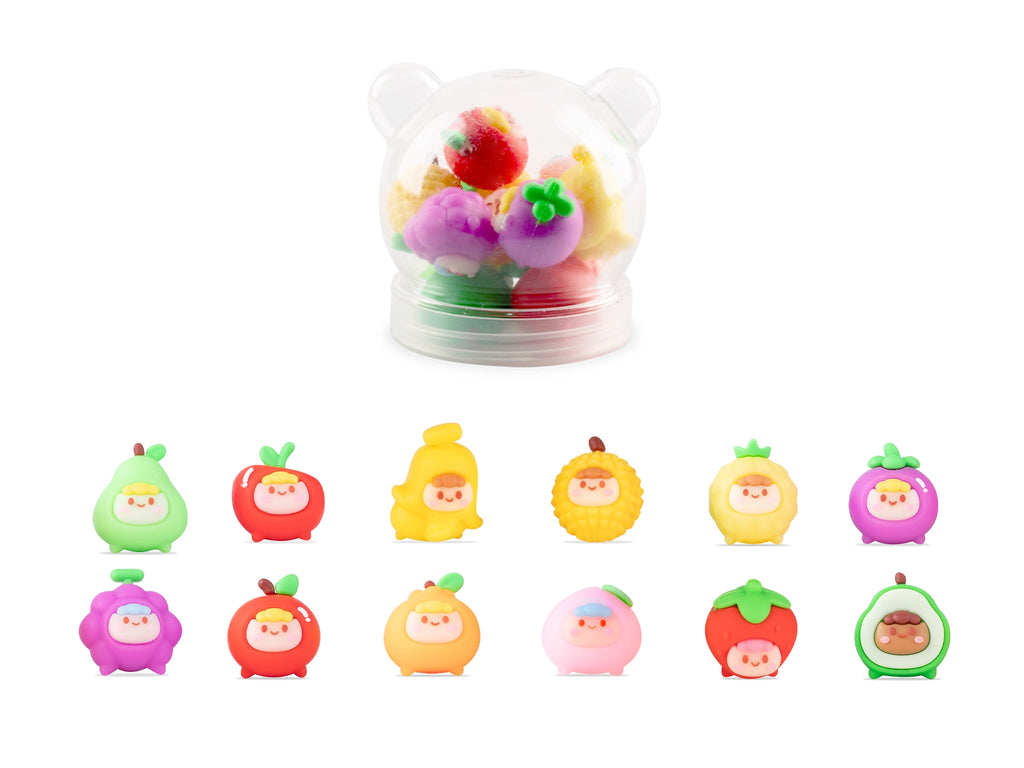 Set 12 gomme colorate – Le Gommine - Colourbook