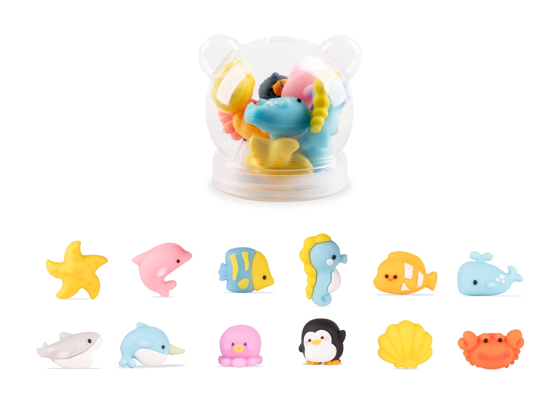 Set 12 gomme colorate – Le Gommine - Colourbook