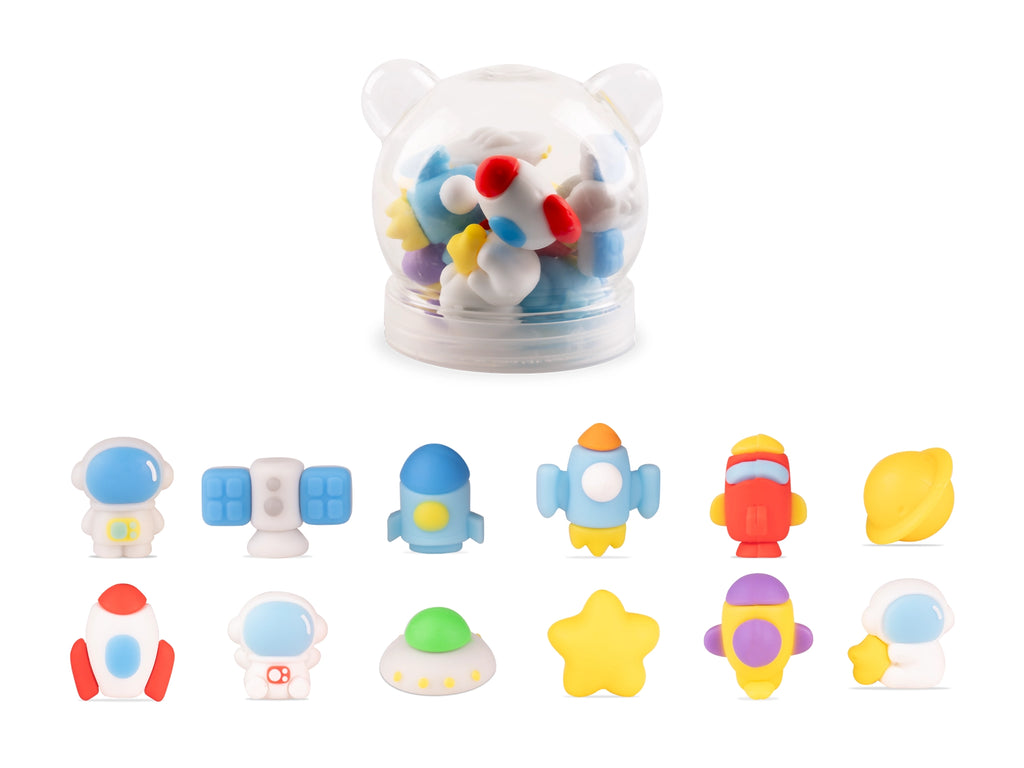 Set 12 gomme colorate – Le Gommine - Colourbook
