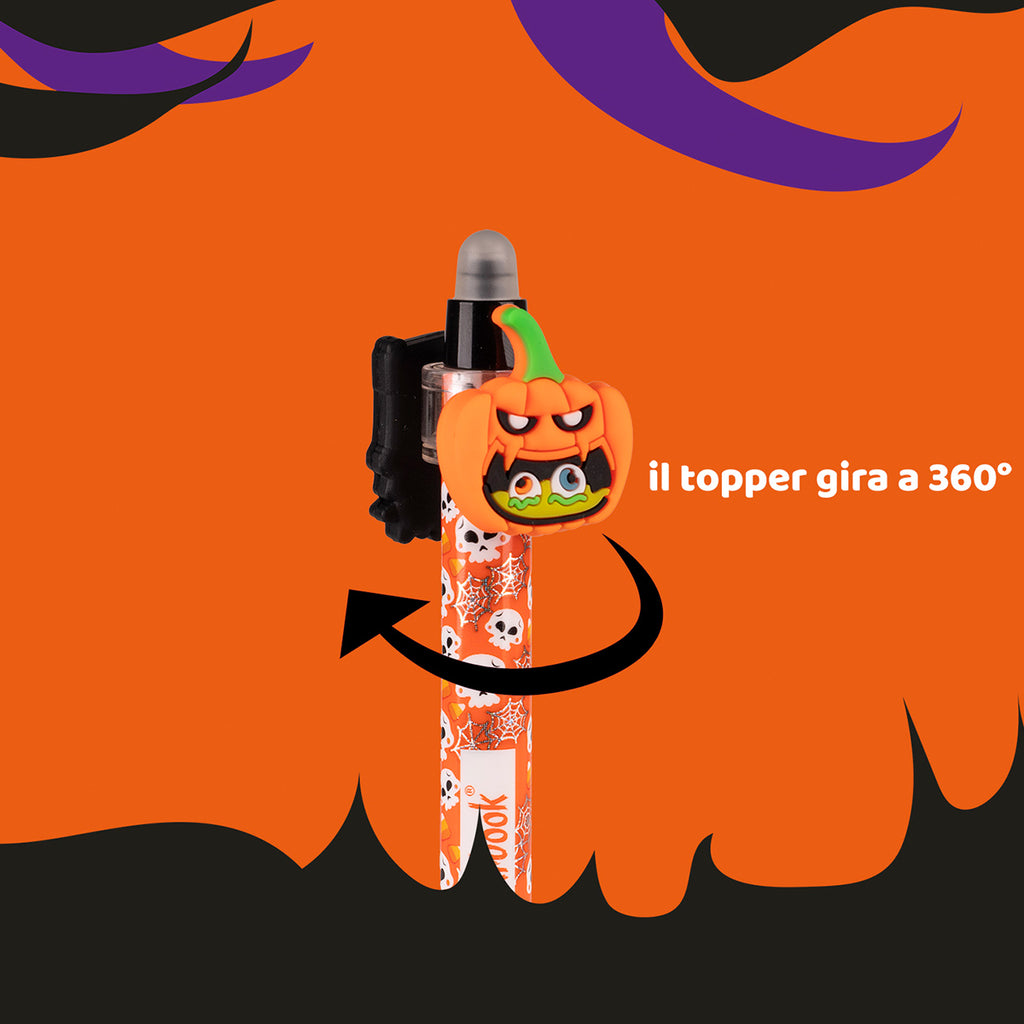 Penna gel cancellabile Twist Halloween - Colourbook