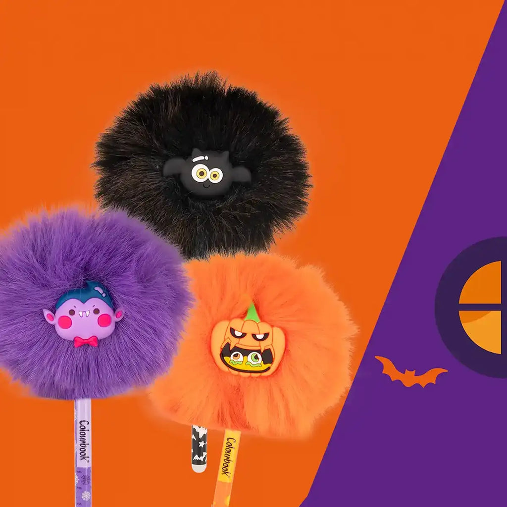Penna gel cancellabile Puff Halloween - Colourbook