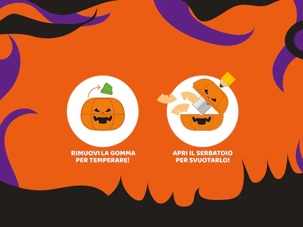 Temperamatite Zucca Halloween Colourbook