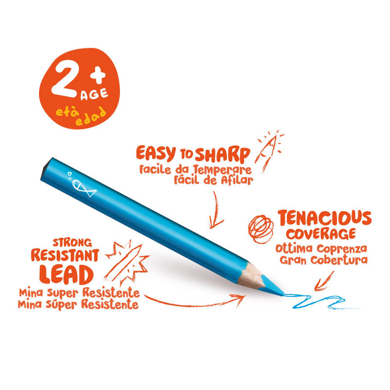 CARIOCA Matite Triangolari BABY