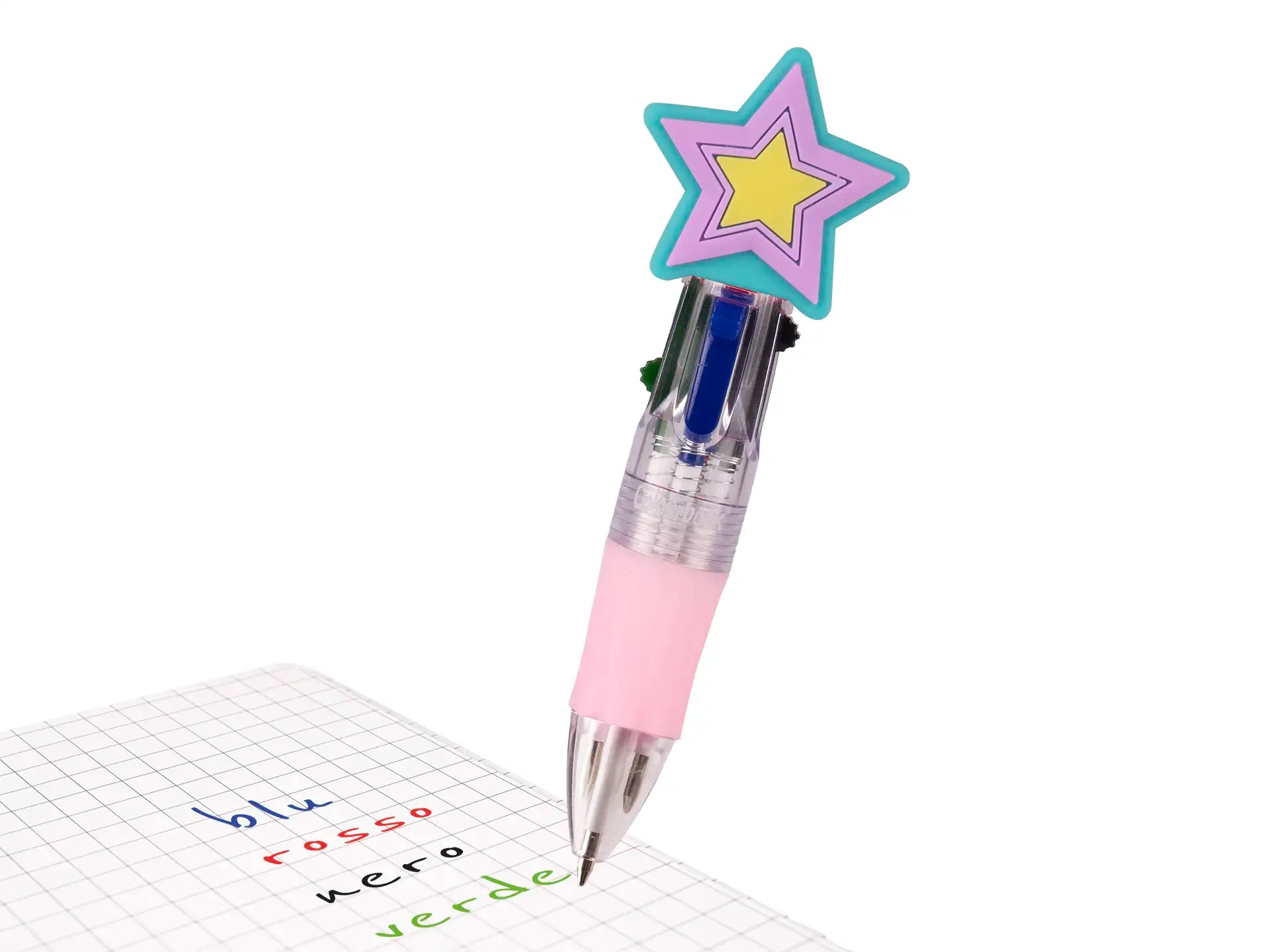 Mini penna Star 4 colori - Colourbook