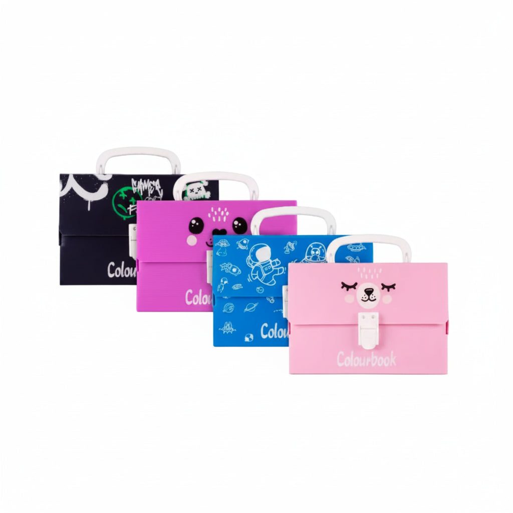Minipoly Mini valigetta con accessori - Colourbook