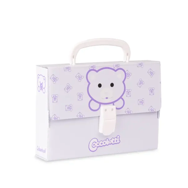 Minipoly Coccolotti – Mini valigetta con accessori - Coulorbook