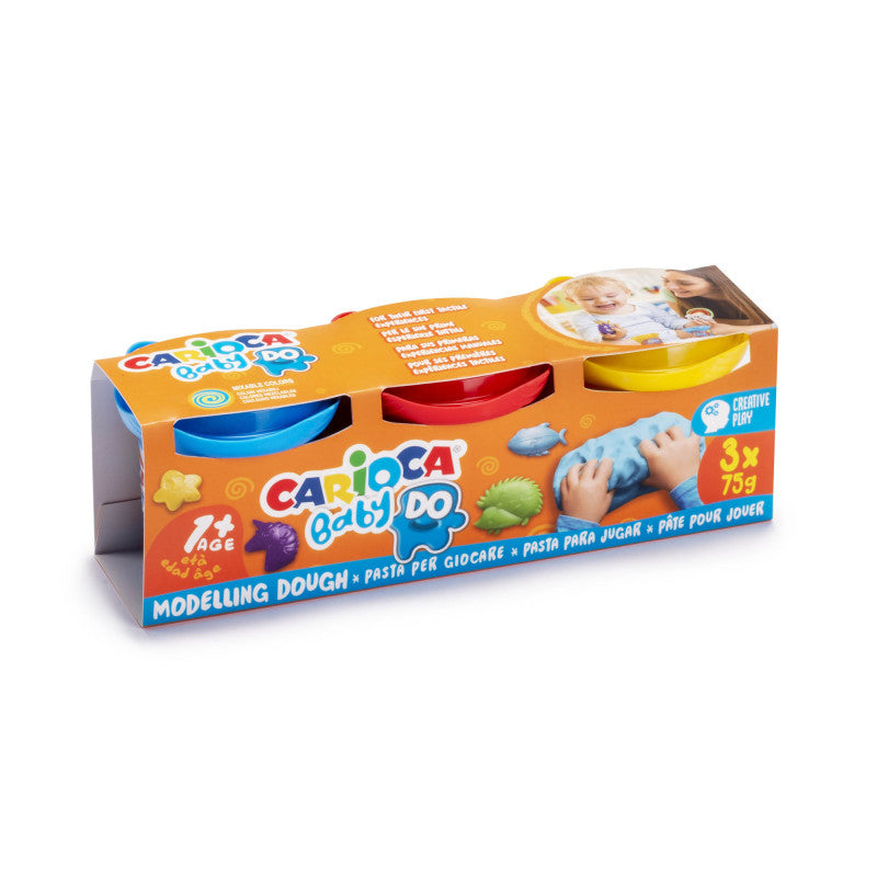 Pasta da Modellare BABY Do - 3 Pz CARIOCA
