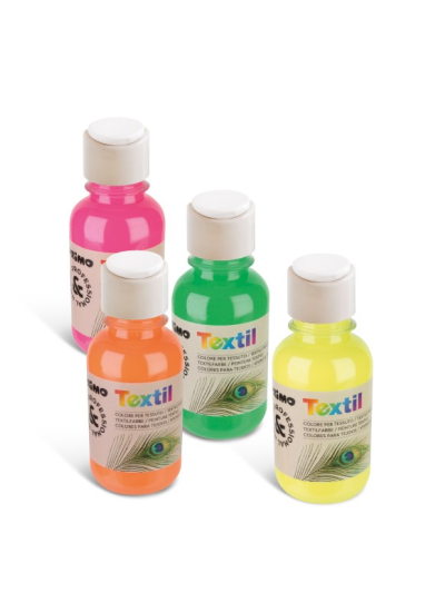 Colore per tessuto Textil FLUO 125 ml - Monocolor PRIMO