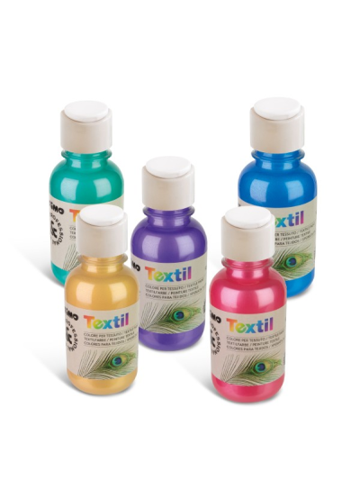 Colore per tessuto Textil Metallic 125 ml - Monocolor PRIMO